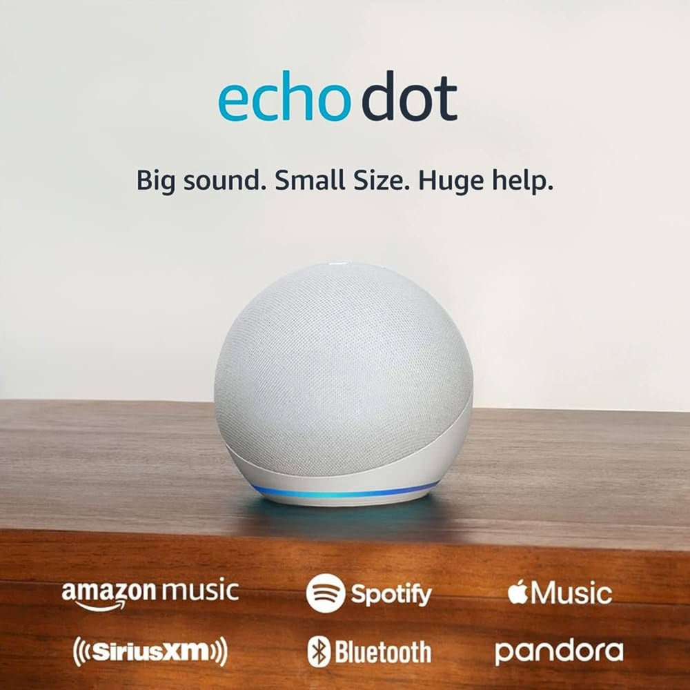 Amazon – Echo Dot 5Th Gen Parlante Con Alexa Blanco - Imagen 3