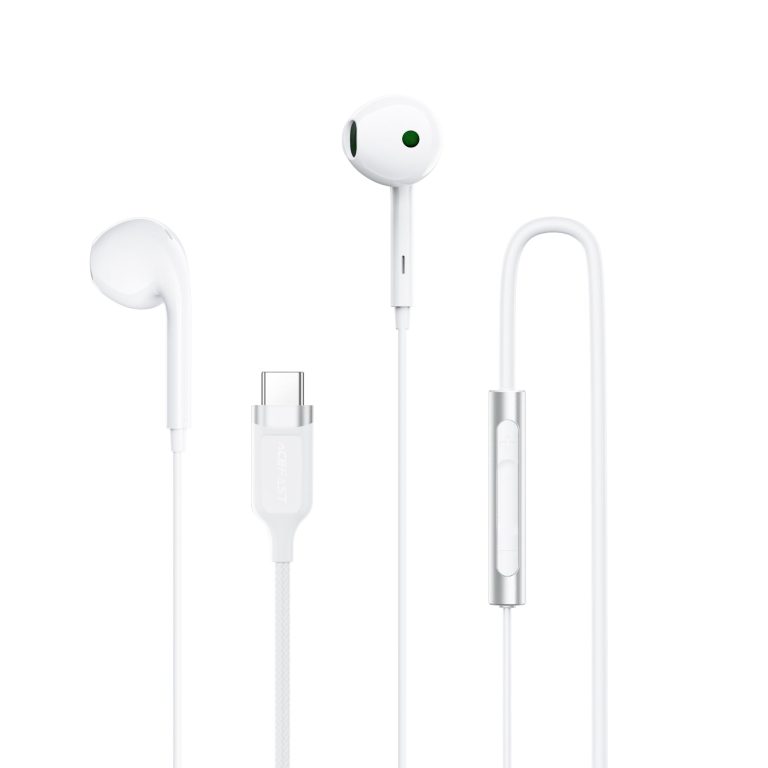 Audífonos Acefast USB-C Semi-Intraauriculares con Micrófono