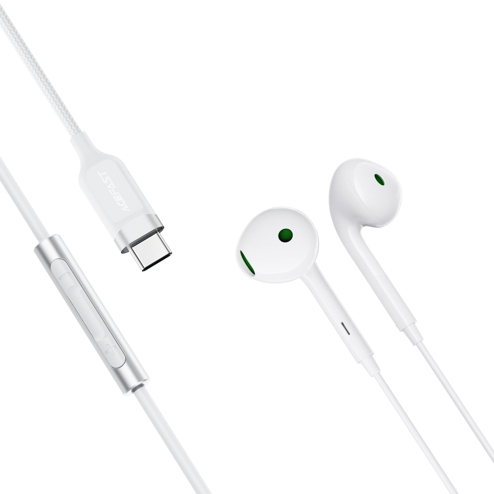 Audífonos Acefast USB-C Semi-Intraauriculares con Micrófono - Imagen 2