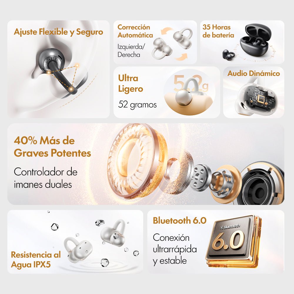 Audífonos Inalámbricos QCY Crossky C50 - Imagen 2