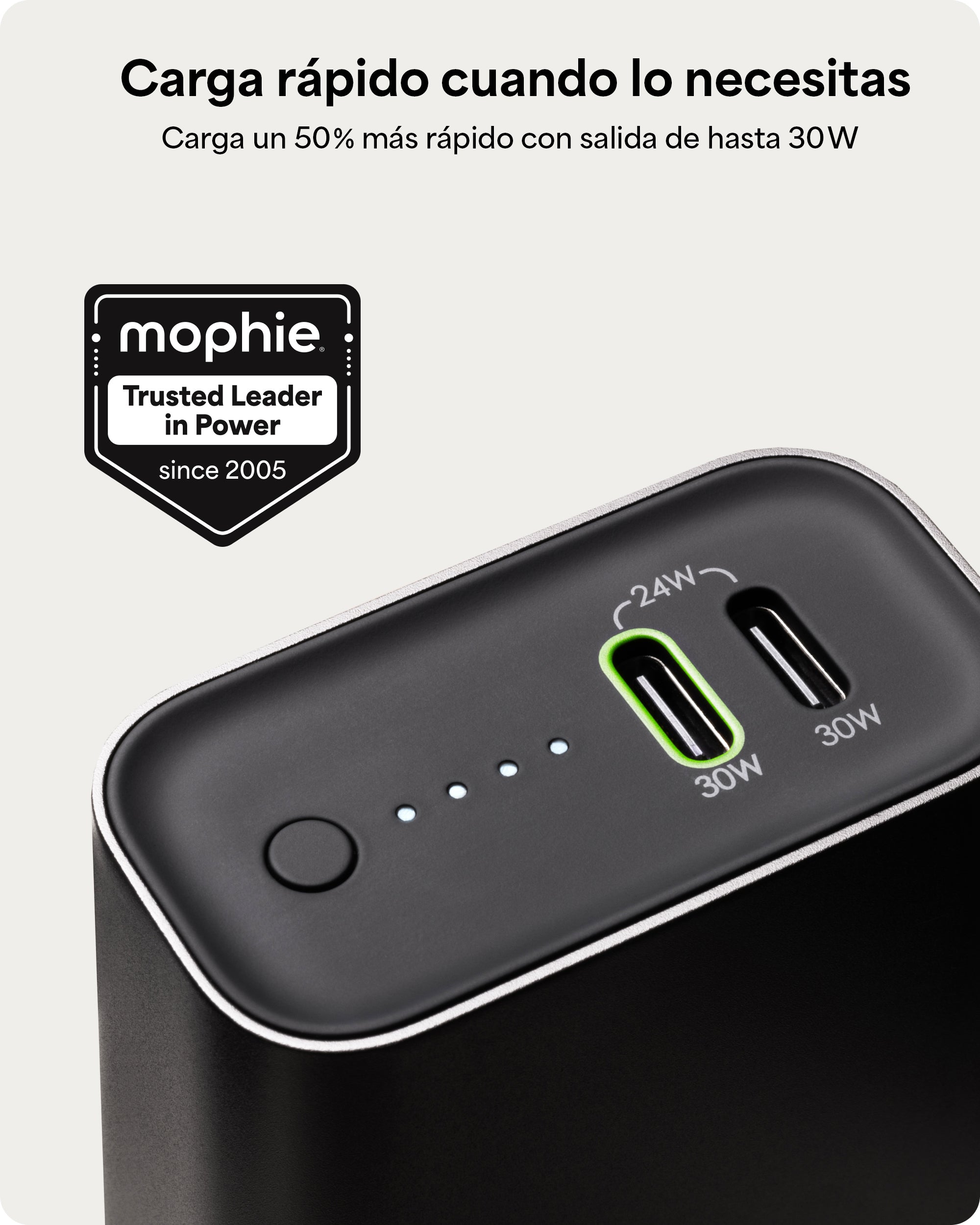 Batería Portátil Powerstation Universal 10k - Power Bank USB-C (Gen 3) - Imagen 2