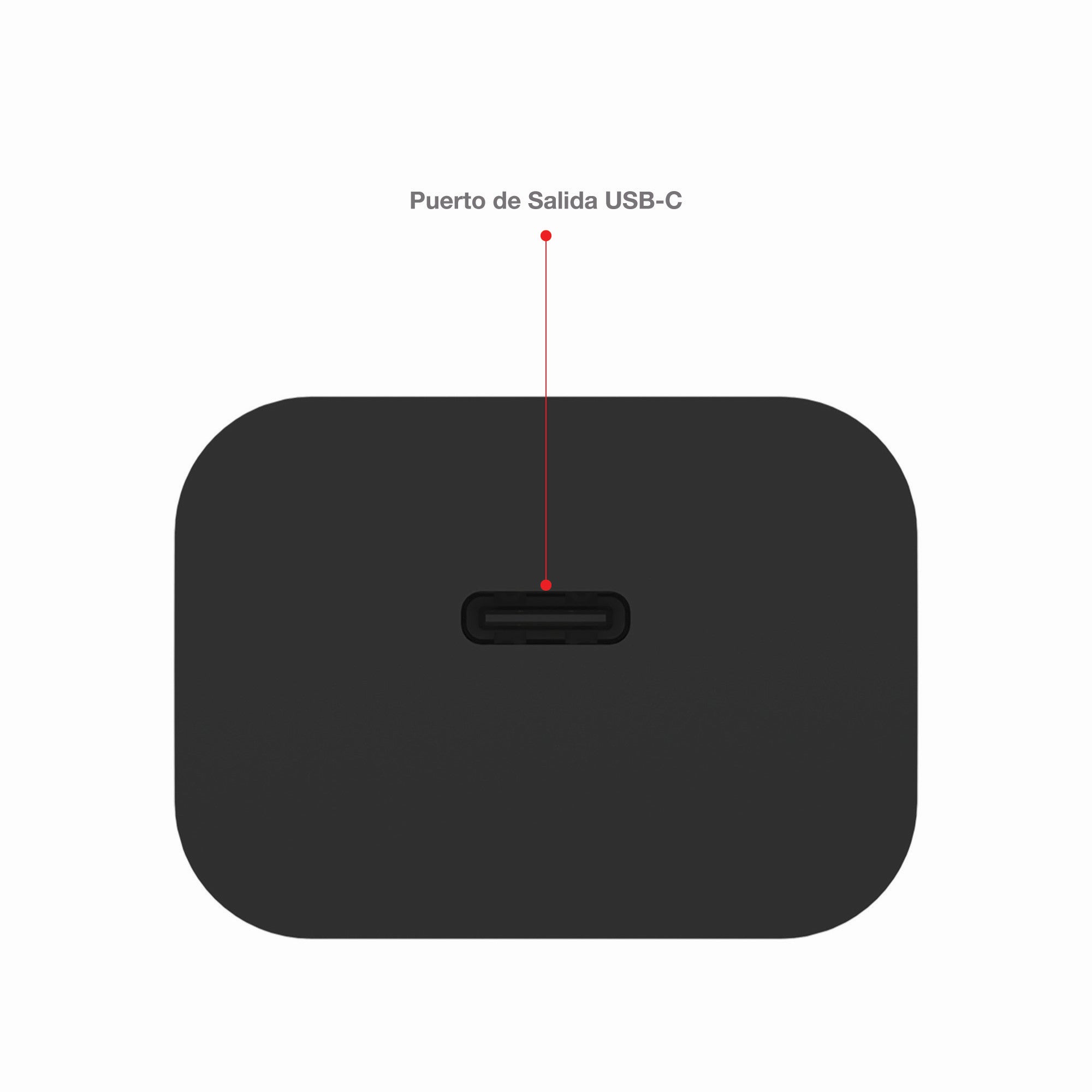 Cargador de Pared mophie con puerto USB-C PD de 20W para celulares y tabletas - Negro - Imagen 2