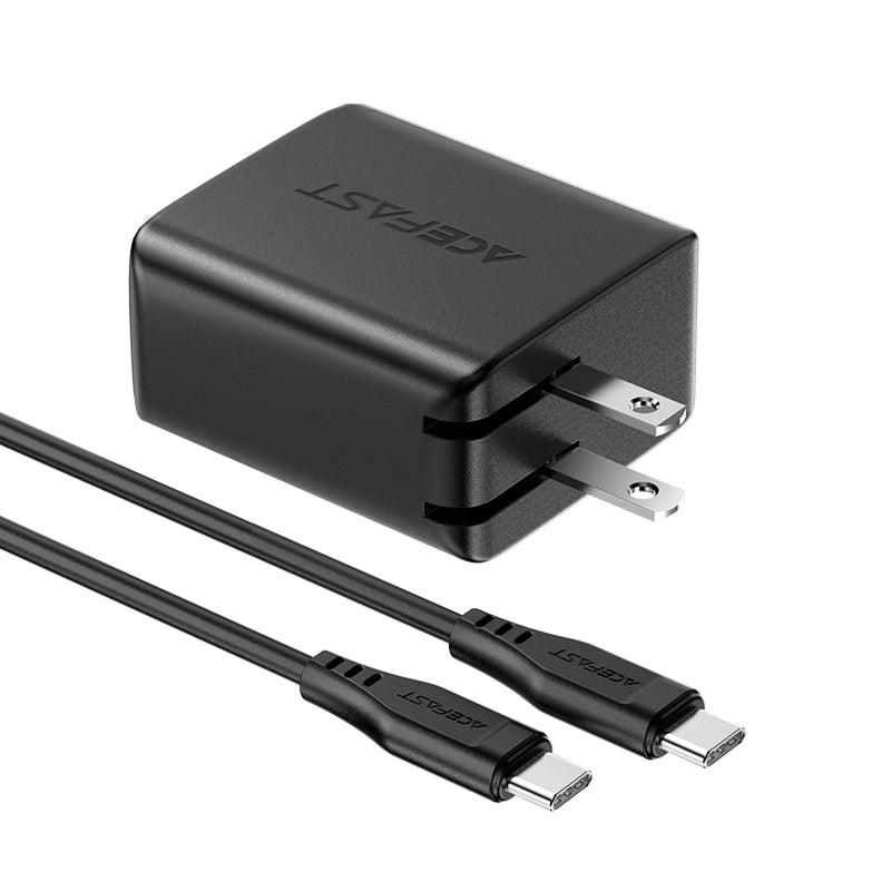 Cargador Pared PD Acefast 65W 3 puertos (USB-C+USB-C+USB-A) - Imagen 2