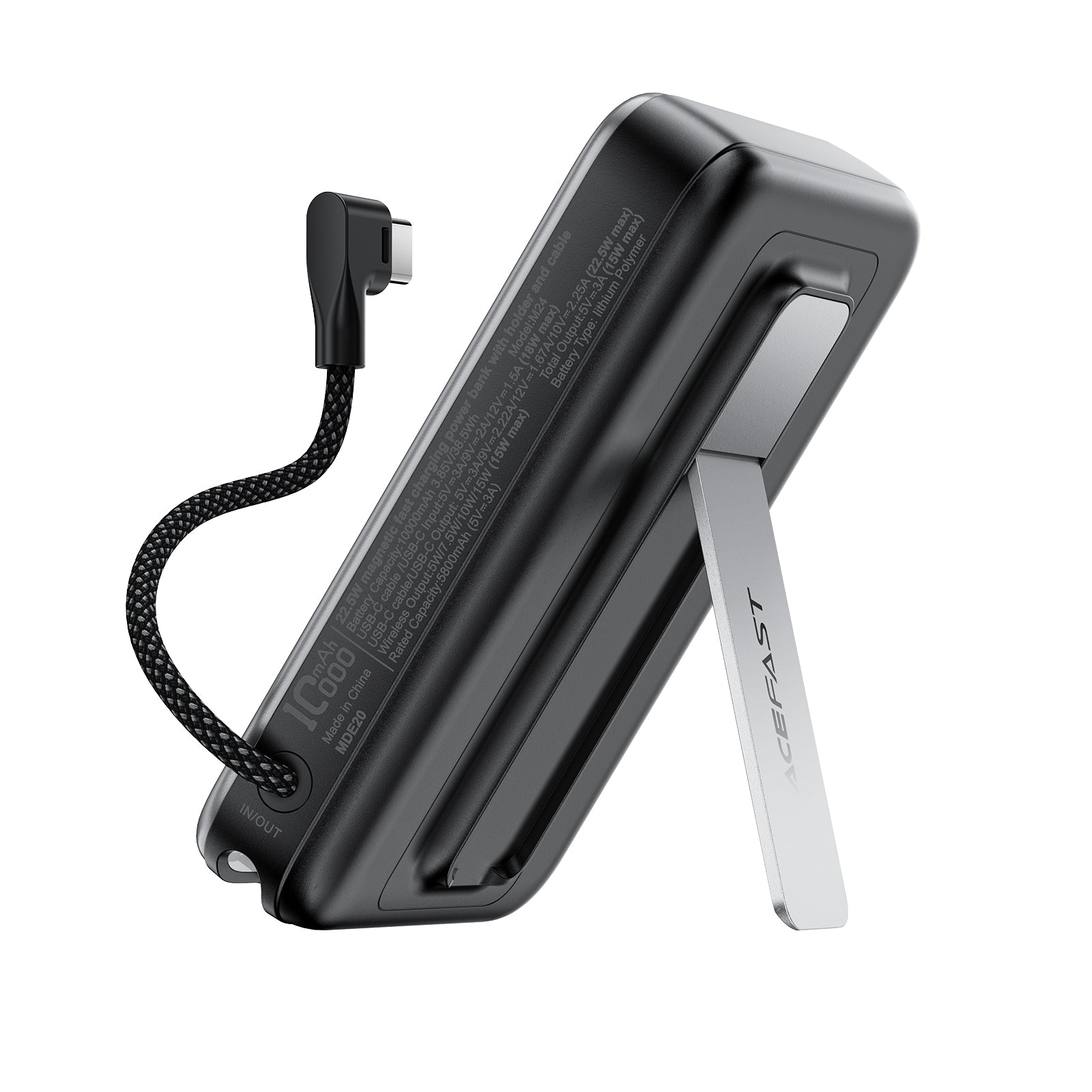 Cargador Portátil Acefast 10000mAh 22,5W Magsafe con Soporte - Imagen 3