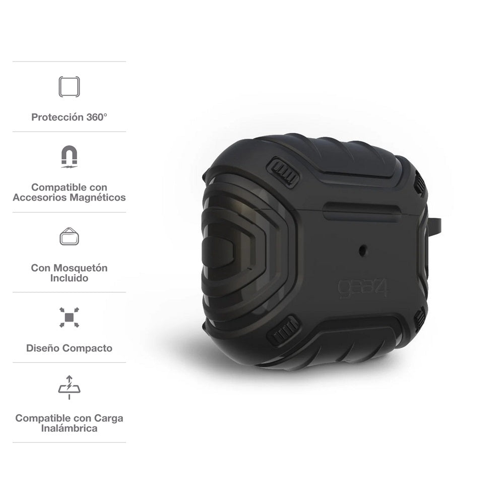 Case Gear4 Apollo Snap para Airpods Pro - Negro - Imagen 2