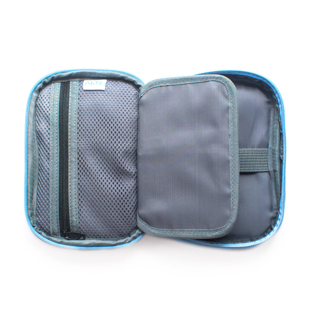 Estuche Organizador de Accesorios AKN Color Turquesa - Imagen 2