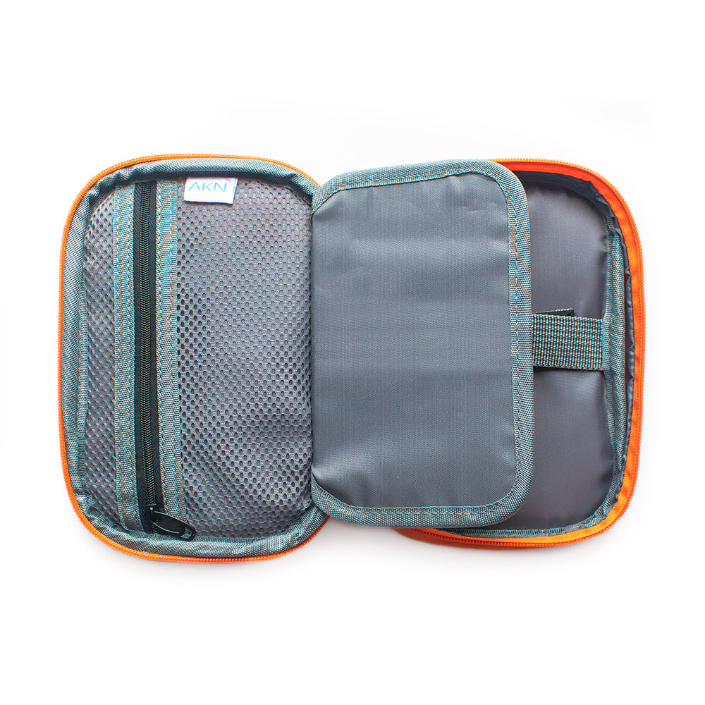 Estuche Organizador de Accesorios AKN Color Naranja - Imagen 2