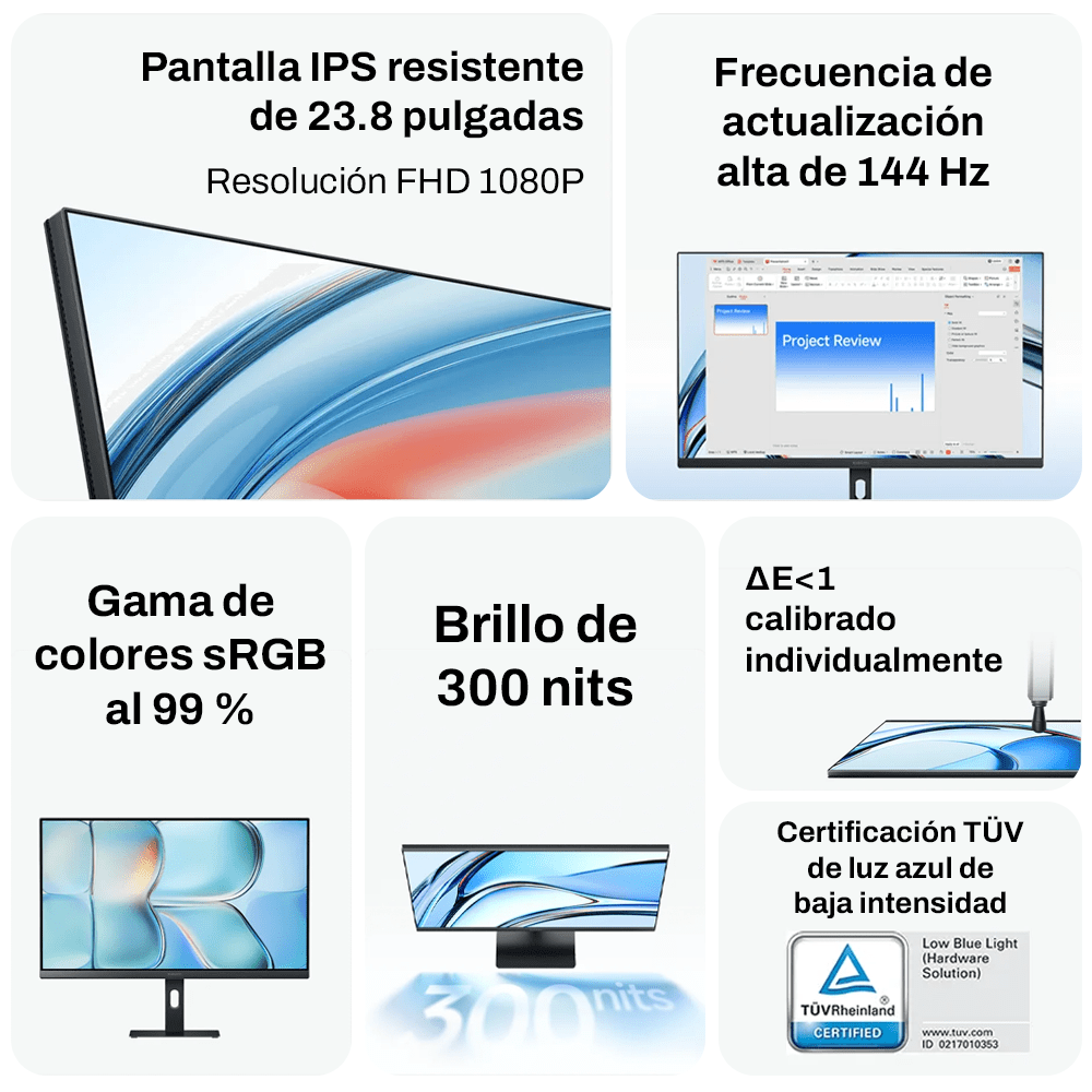 Monitor Xiaomi A24i 2026 de 23.8″ IPS Full HD/ 144Hz - Imagen 2