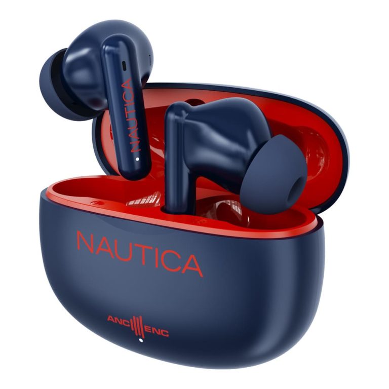 Nautica – Audífono Bluetooth T680 Navy - Rojo