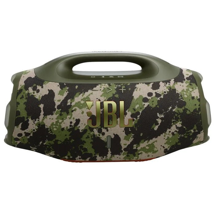 Parlante Bluetooth JBL Boombox 4 Camuflado | hasta 34 Horas de Batería | AI Sound Boost | JBL Pro Sound | Auracast | Resistente al Agua Polvo IP68 - Imagen 2