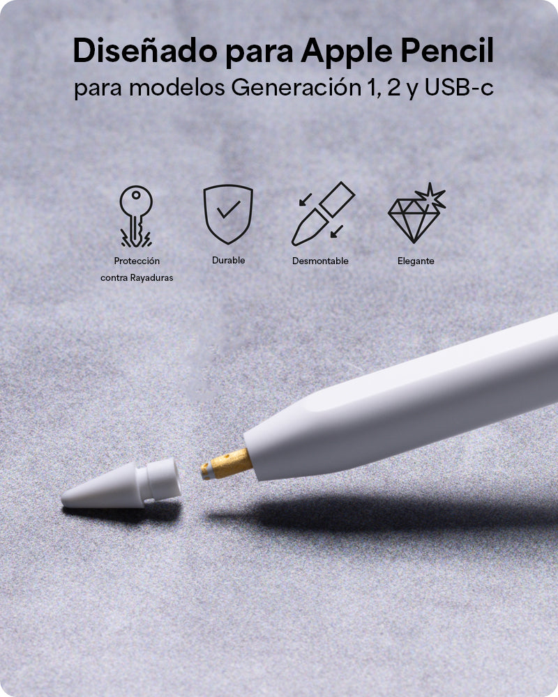 Puntas de respuesto ZAGG para Apple Pencil - set de 4 unidades de colores - Imagen 3