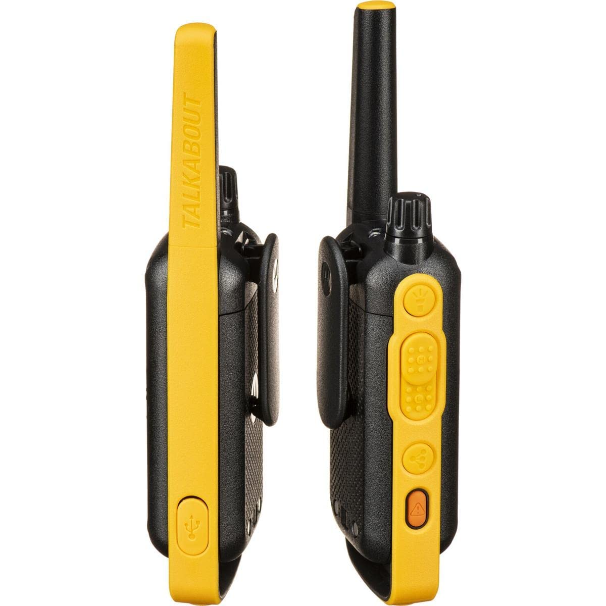 Radio Motorola T470 Talkabout FRS – Walkie Talkie con Linterna, IP54 y Alcance hasta 35 km - Imagen 3