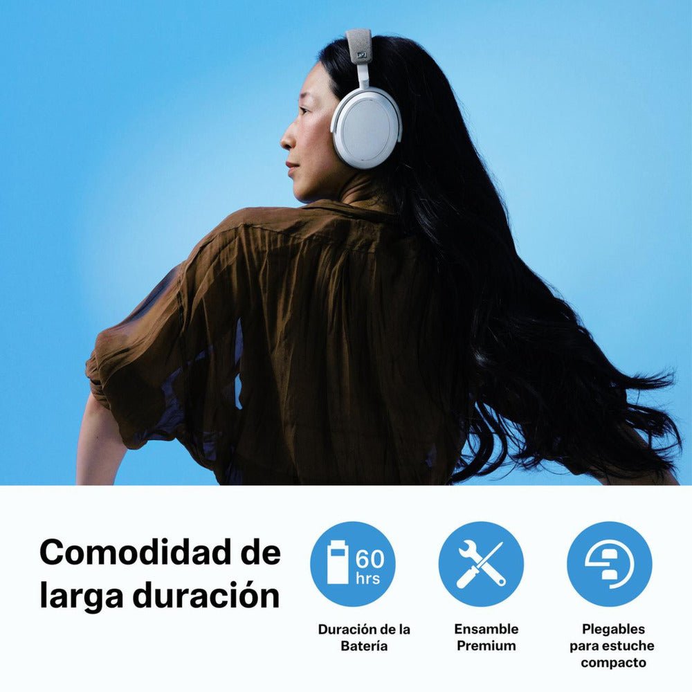 Sennheiser – Audifono Bluetooth Momentum Wireless 4 Negro - Imagen 3
