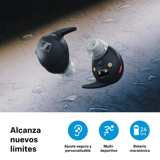 Sennheiser – Audifono Bluetooth Momentum Sport Olive - Imagen 2