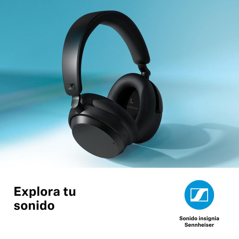 Sennheiser – Audifono Accentum Wireless Negro - Imagen 3