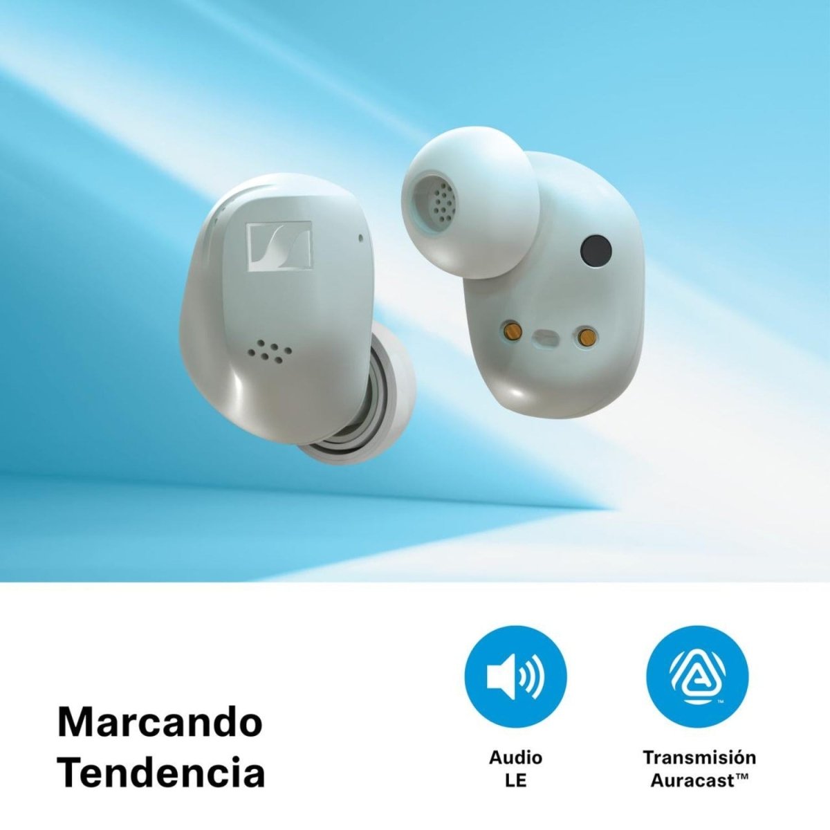 Sennheiser – Audífonos Bluetooth Accentum True Wireless Anc Azul - Imagen 2