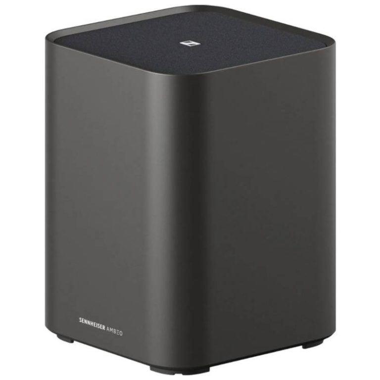 Subwoofer Sennheiser AMBEO 8", 350W, Graves hasta 27Hz, Autocalibración