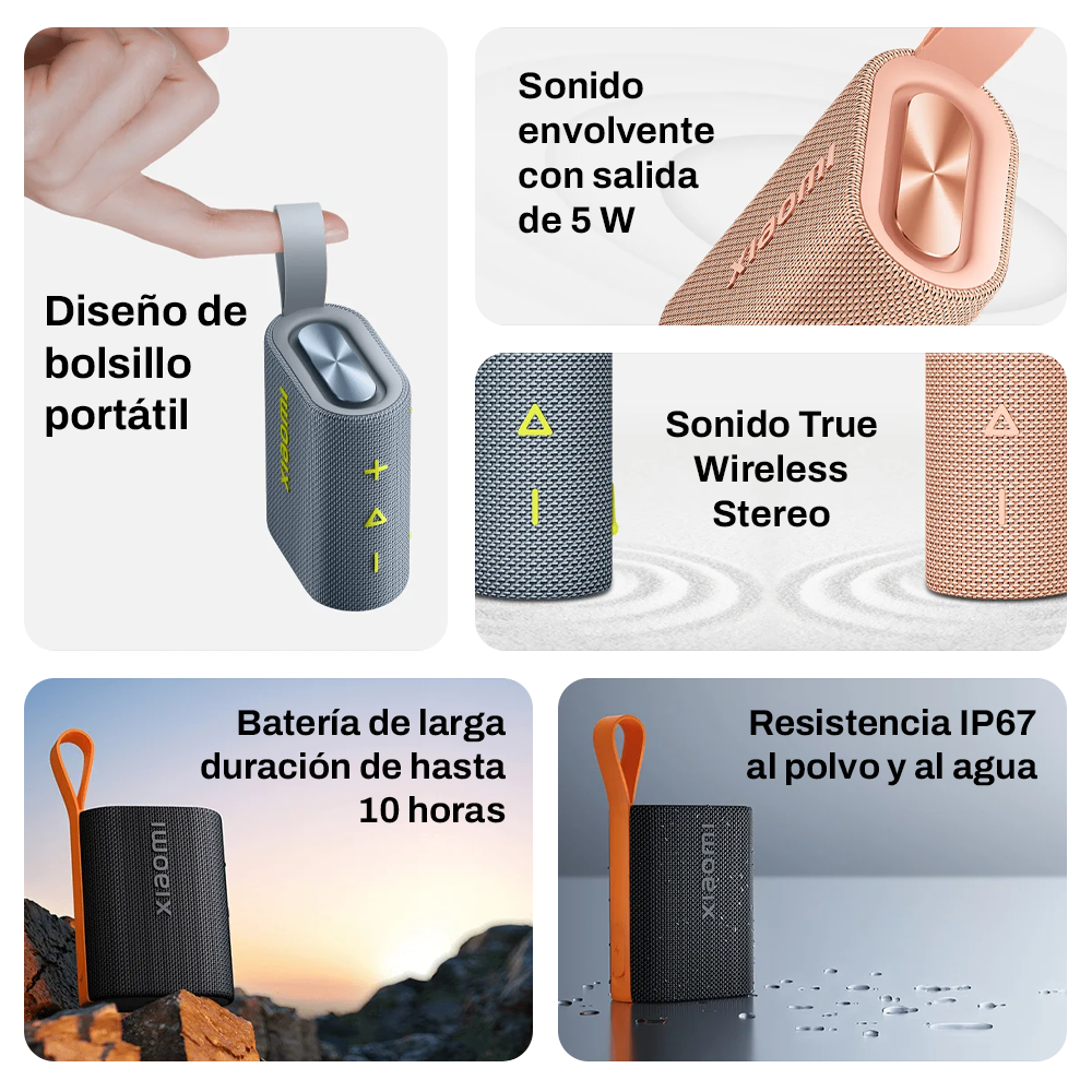 Xiaomi Altavoz Sound Pocket 5W - Imagen 2